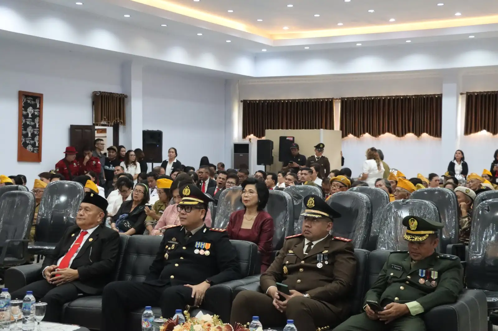 Forkopimda Minahasa Ikuti Secara Daring Detik-Detik Proklamasi HUT ke-80 RI